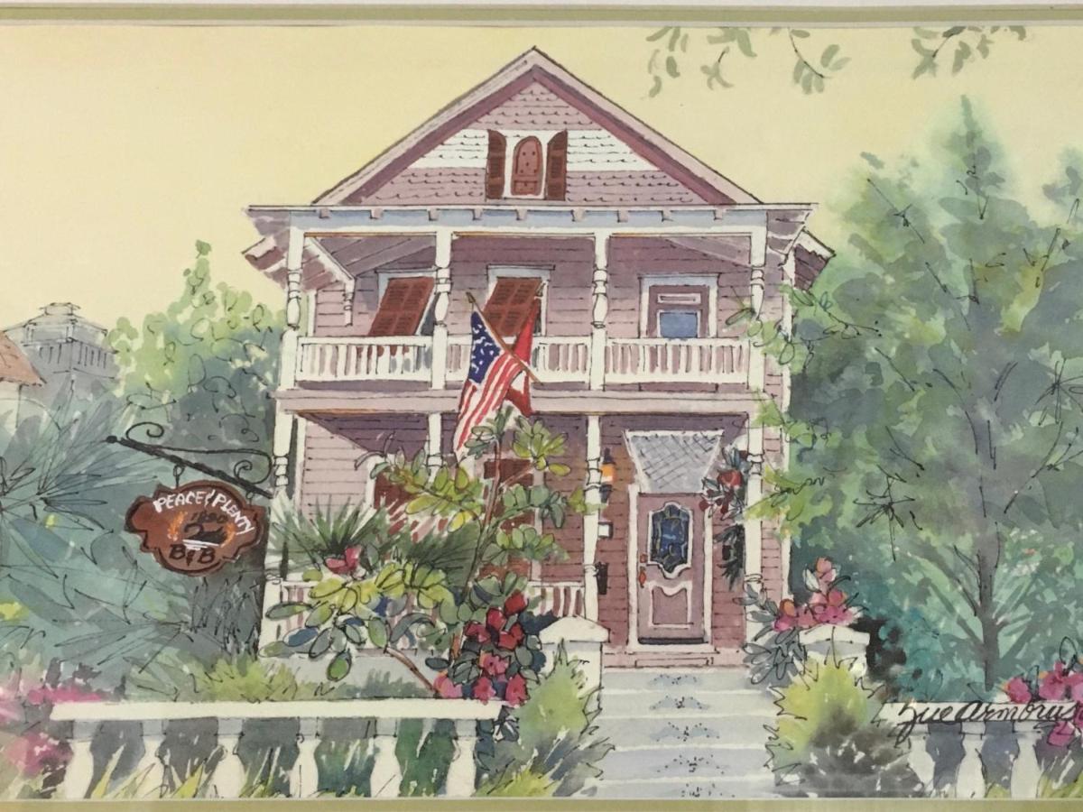 Peace & Plenty Inn Bed And Breakfast Downtown St Augustine-Adults Only St. Augustine Zewnętrze zdjęcie